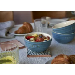Staub Bol 12 cm, Céramique, Turquoise antique Clearance
