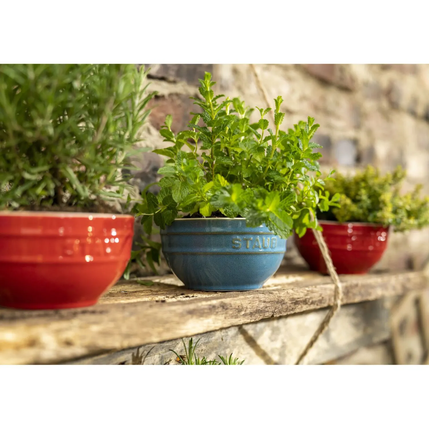 Staub Bol 12 cm, Céramique, Turquoise antique Clearance