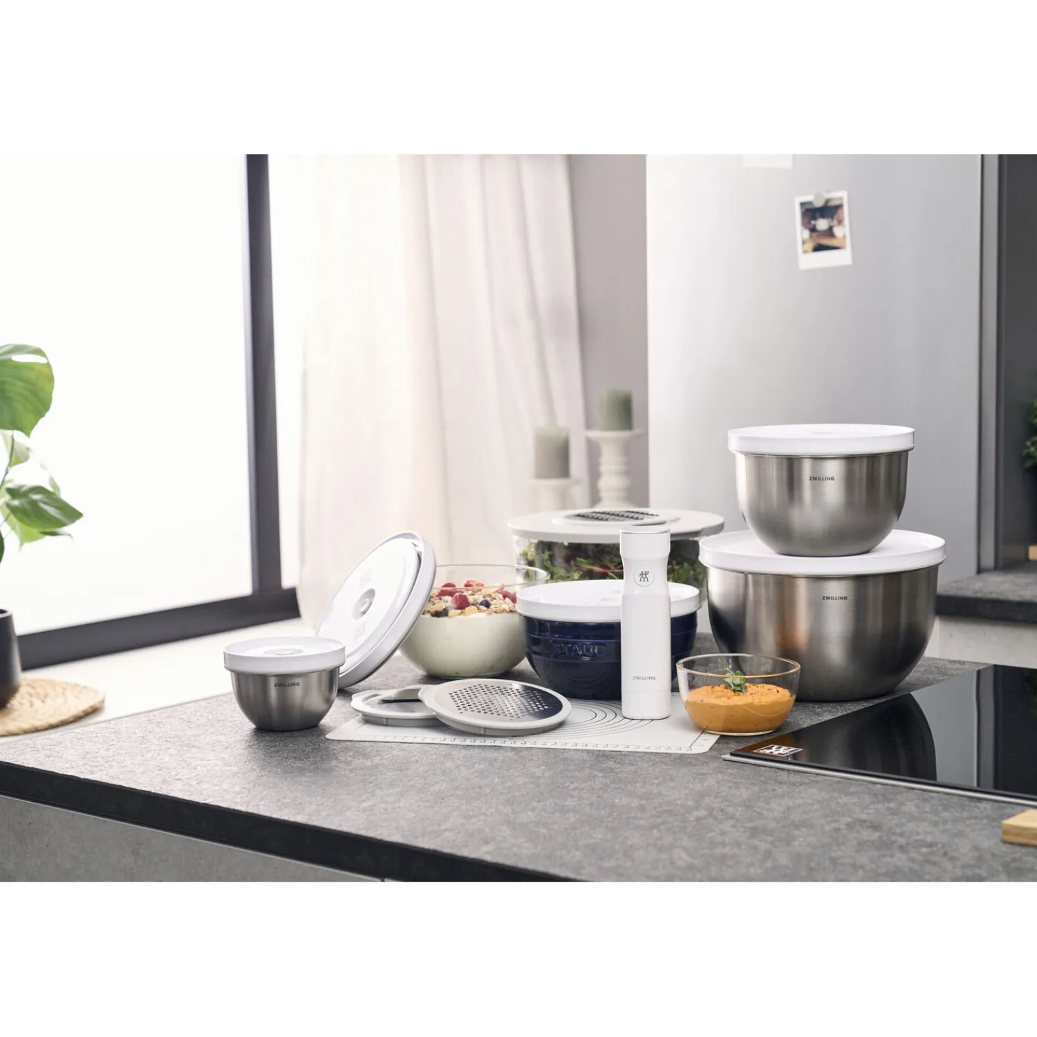 ZWILLING Bol sous vide L / 24 cm, Verre, Transparent Best