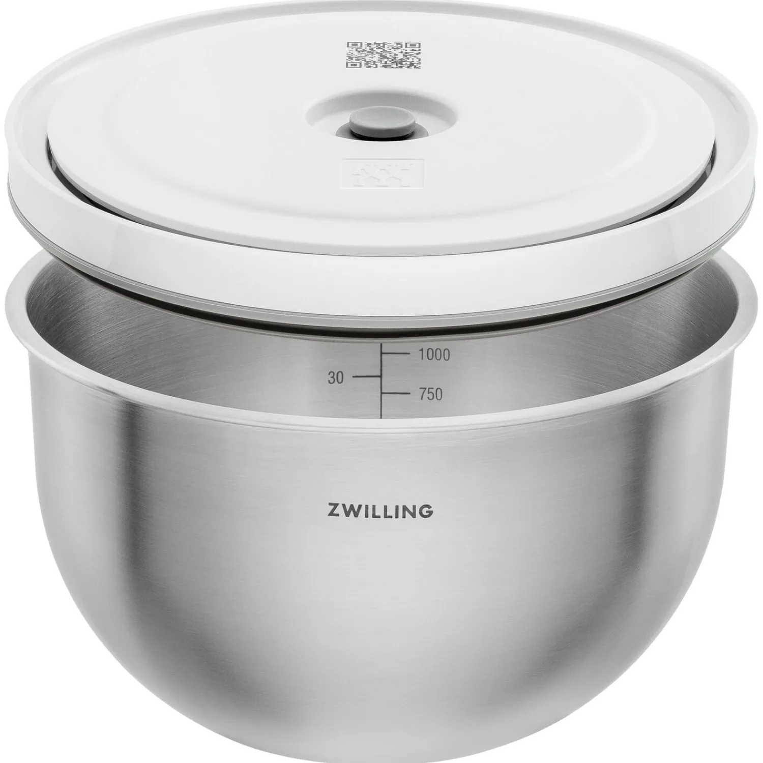 ZWILLING Bol sous vide M / 18 cm, Acier inoxydable, Argent Best