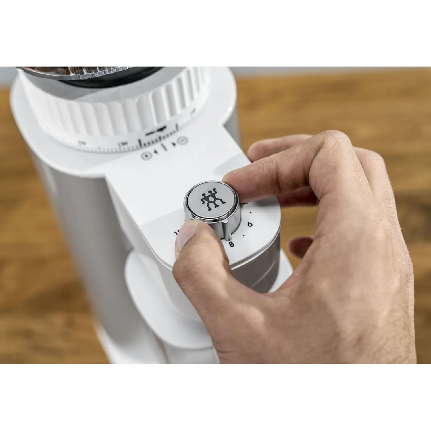 ZWILLING Broyeur à café, Blanc argenté Sale