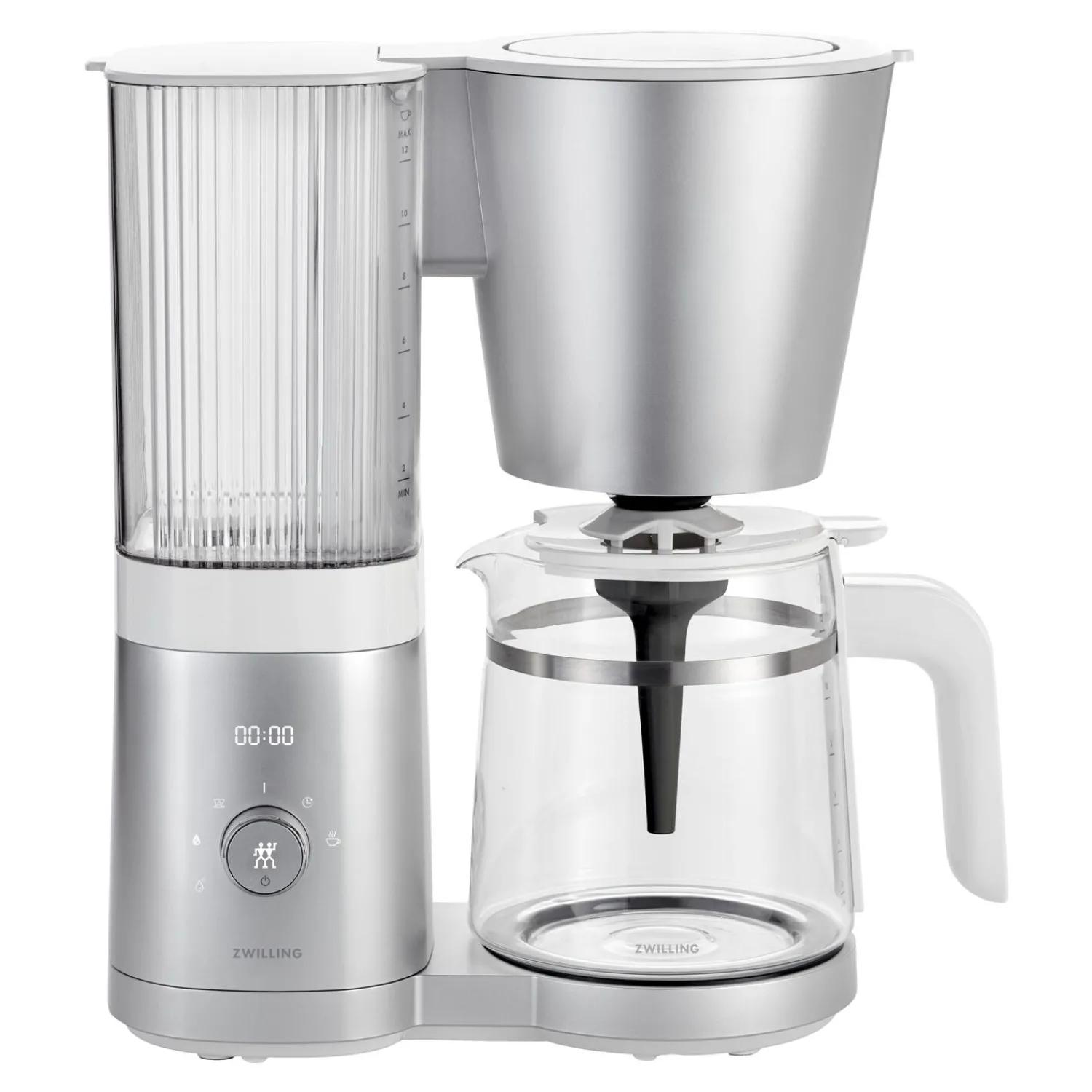 ZWILLING Cafetière avec filtre, 1,5 l, Blanc argenté Outlet