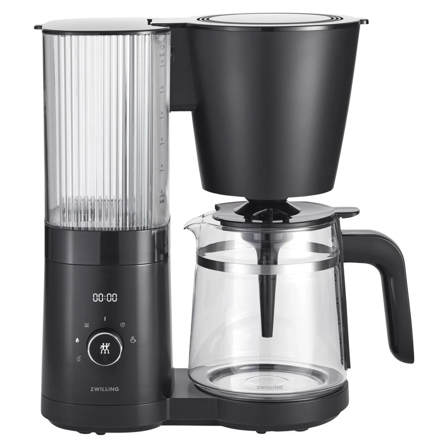 ZWILLING Cafetière avec filtre, 1,5 l, Noir mat Clearance