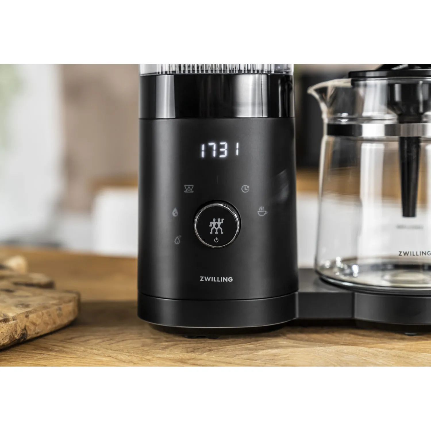ZWILLING Cafetière avec filtre, 1,5 l, Noir mat Clearance