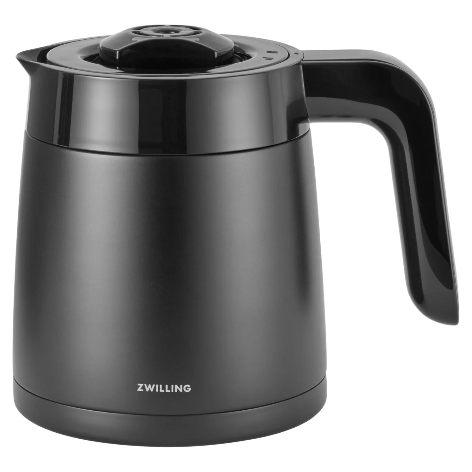 ZWILLING Cafetière avec filtre thermos, 1,25 l, Noir mat Outlet