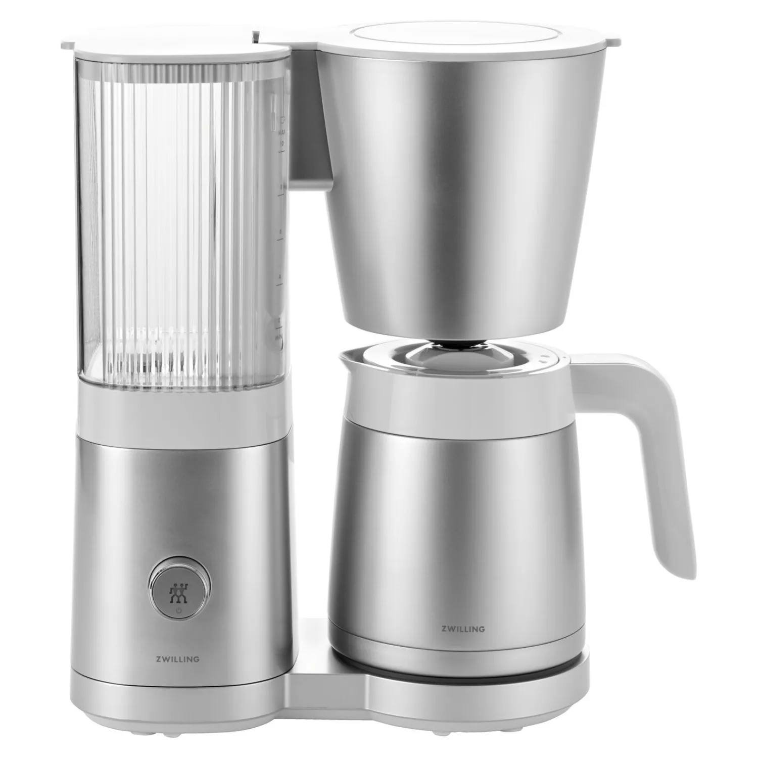 ZWILLING Cafetière avec filtre thermos, 1,25 l, Blanc argenté Outlet