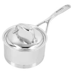 Demeyere Casserole avec couvercle 14 cm, Inox 18/10, Argent New