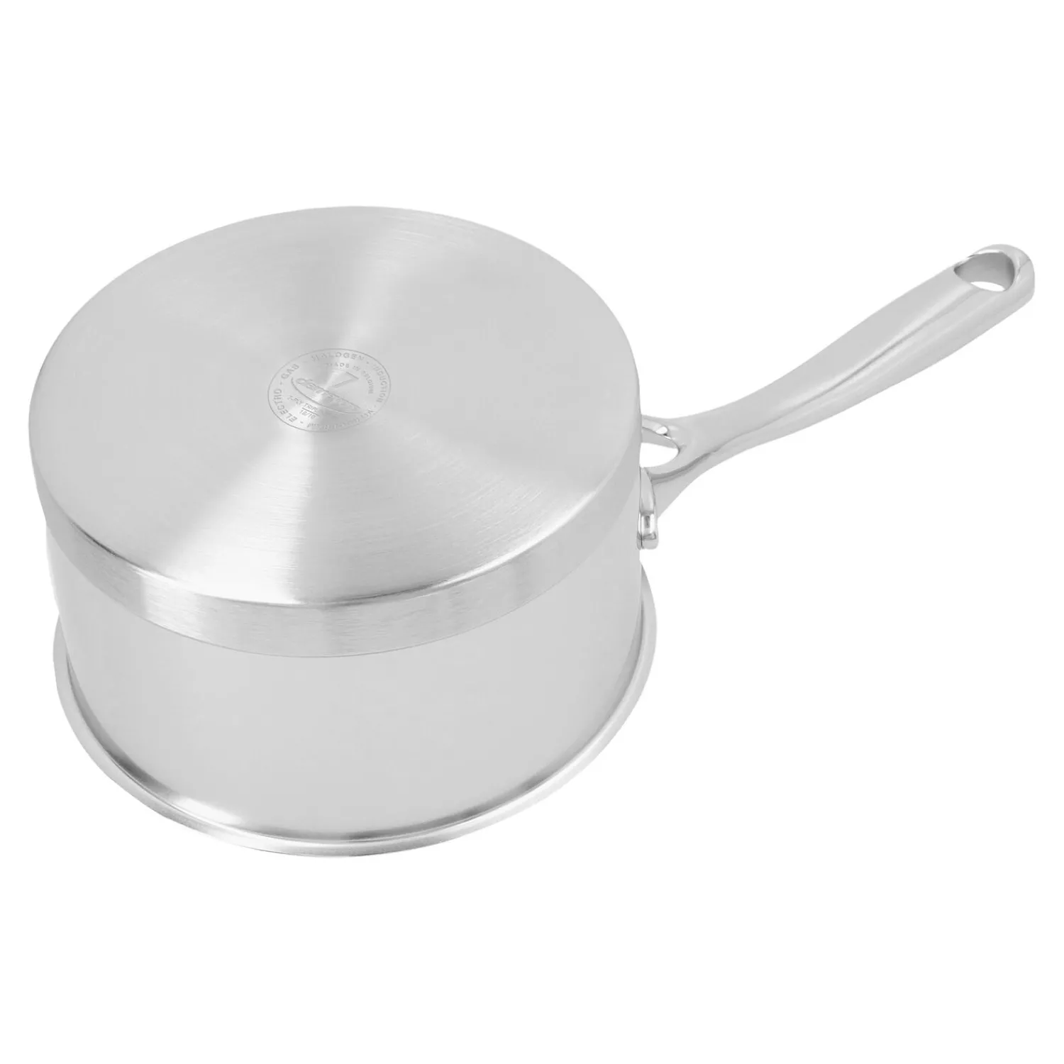 Demeyere Casserole avec couvercle 14 cm, Inox 18/10, Argent New