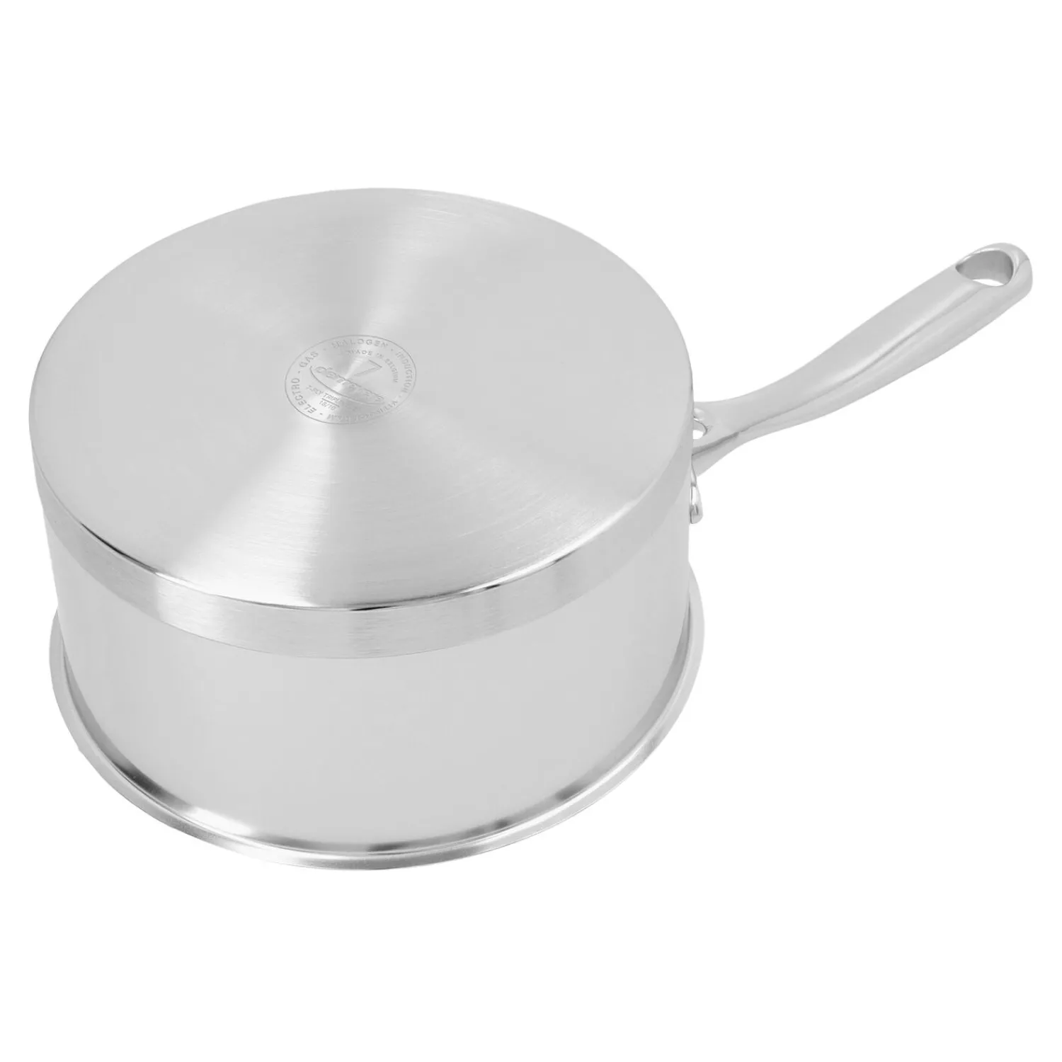 Demeyere Casserole avec couvercle 16 cm, Inox 18/10, Argent Online