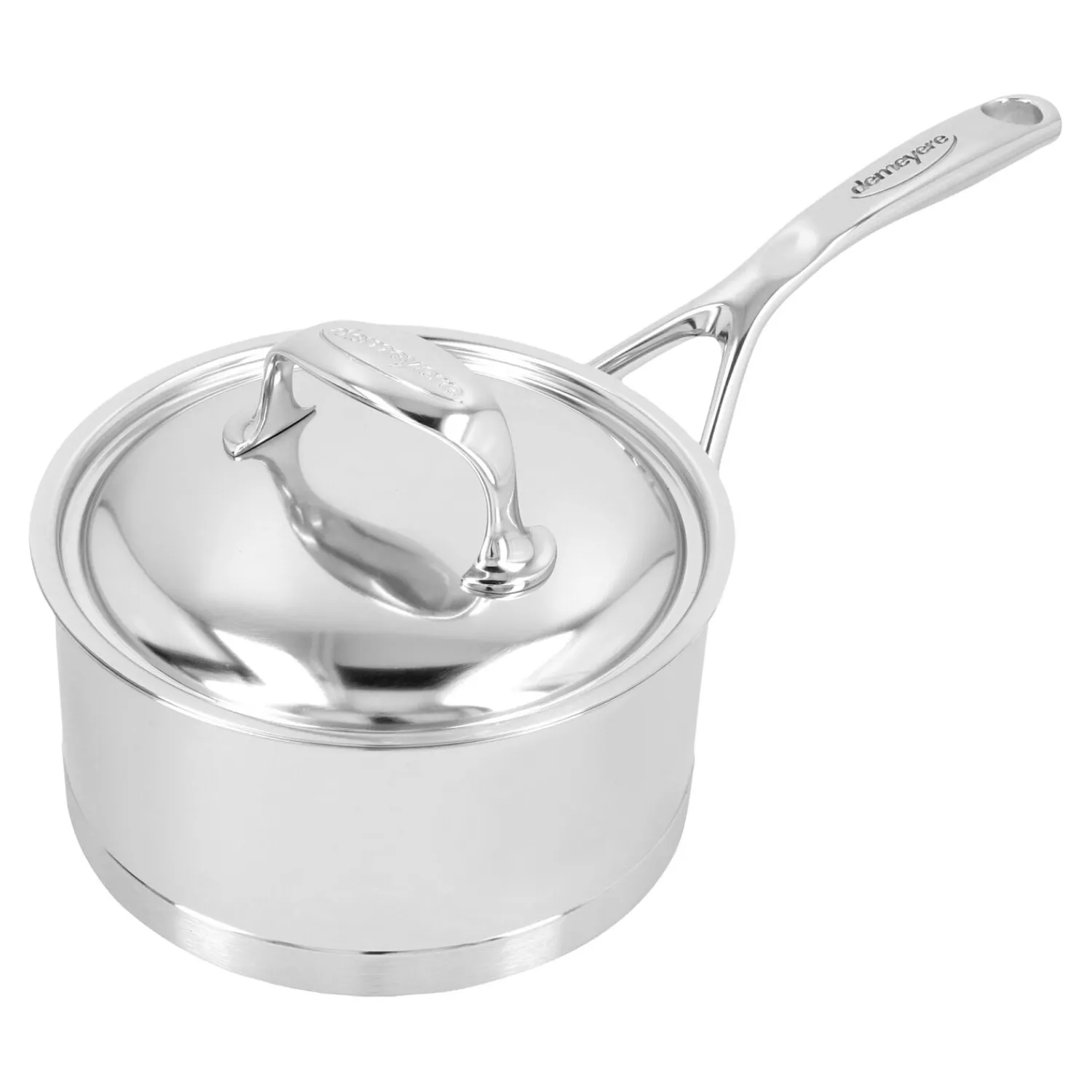 Demeyere Casserole avec couvercle 16 cm, Inox 18/10, Argent Online