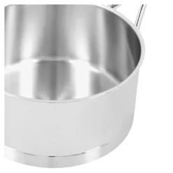 Demeyere Casserole avec couvercle 18 cm, Inox 18/10, Argent Online