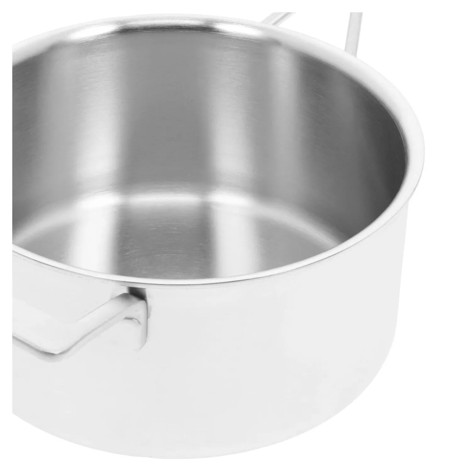 Demeyere Casserole avec couvercle 22 cm, Inox 18/10, Argent Discount