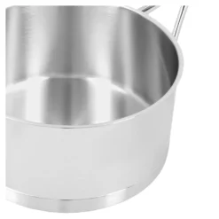 Demeyere Casserole avec couvercle 20 cm, Inox 18/10, Argent New