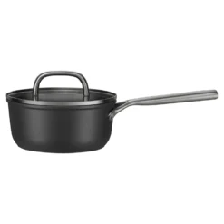 ZWILLING Casserole avec couvercle en verre 18 cm, Aluminium, Noir mat Online