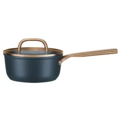 ZWILLING Casserole avec couvercle en verre 18 cm, Aluminium, Bleu Best