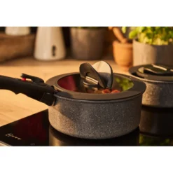 BALLARINI Casserole, 20 cm, Aluminium, Revêtement antiadhésif en céramique Sale