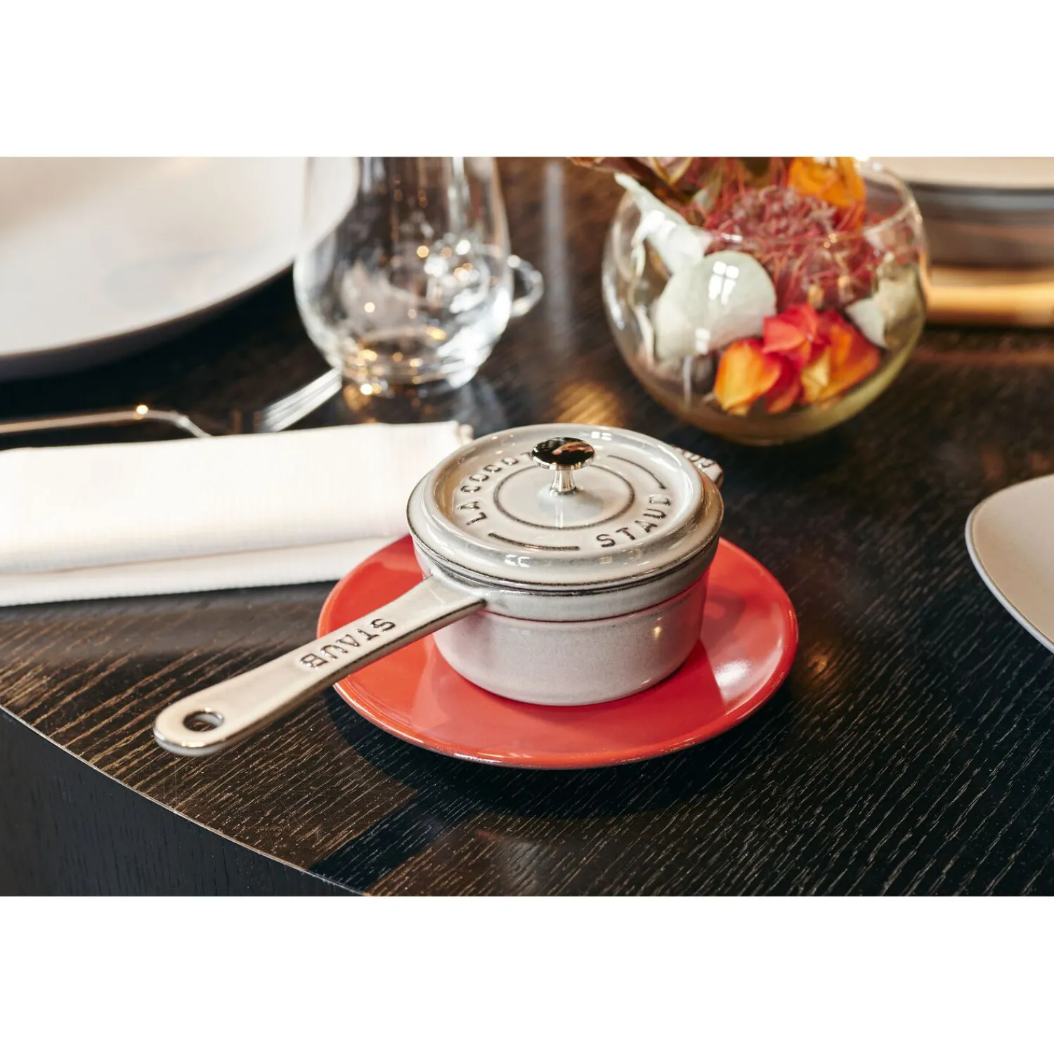 Staub Casserolette 10 cm, Fonte, Gris graphite Online