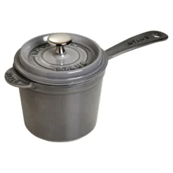 Staub Casserolette 14 cm, Fonte, Gris graphite Discount
