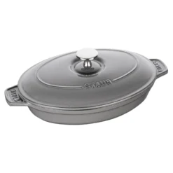 Staub 23 cm, Assiette chaude , Gris graphite