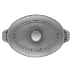 Staub 23 cm, Assiette chaude , Gris graphite