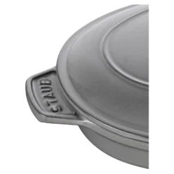 Staub 23 cm, Assiette chaude , Gris graphite