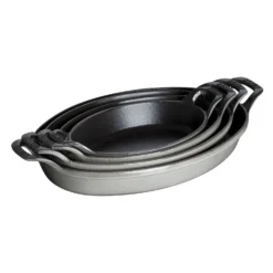Staub 21 cm, Assiette chaude, Gris graphite Outlet