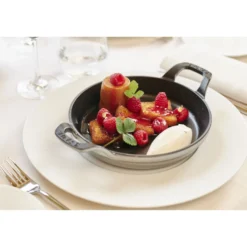 Staub 16 cm, Assiette chaude, Gris graphite Hot
