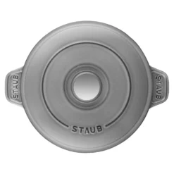 Staub 20 cm, Assiette chaude , Gris graphite New