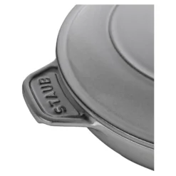 Staub 20 cm, Assiette chaude , Gris graphite New