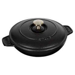 Staub 20 cm, Assiette chaude , Noir mat Outlet