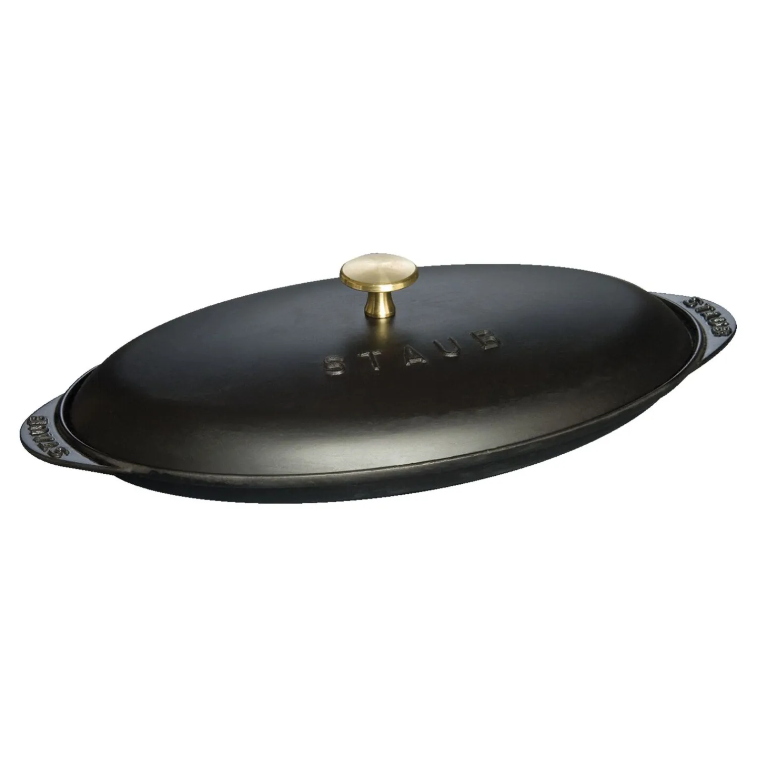Staub 31 cm, Assiette chaude , Noir mat New