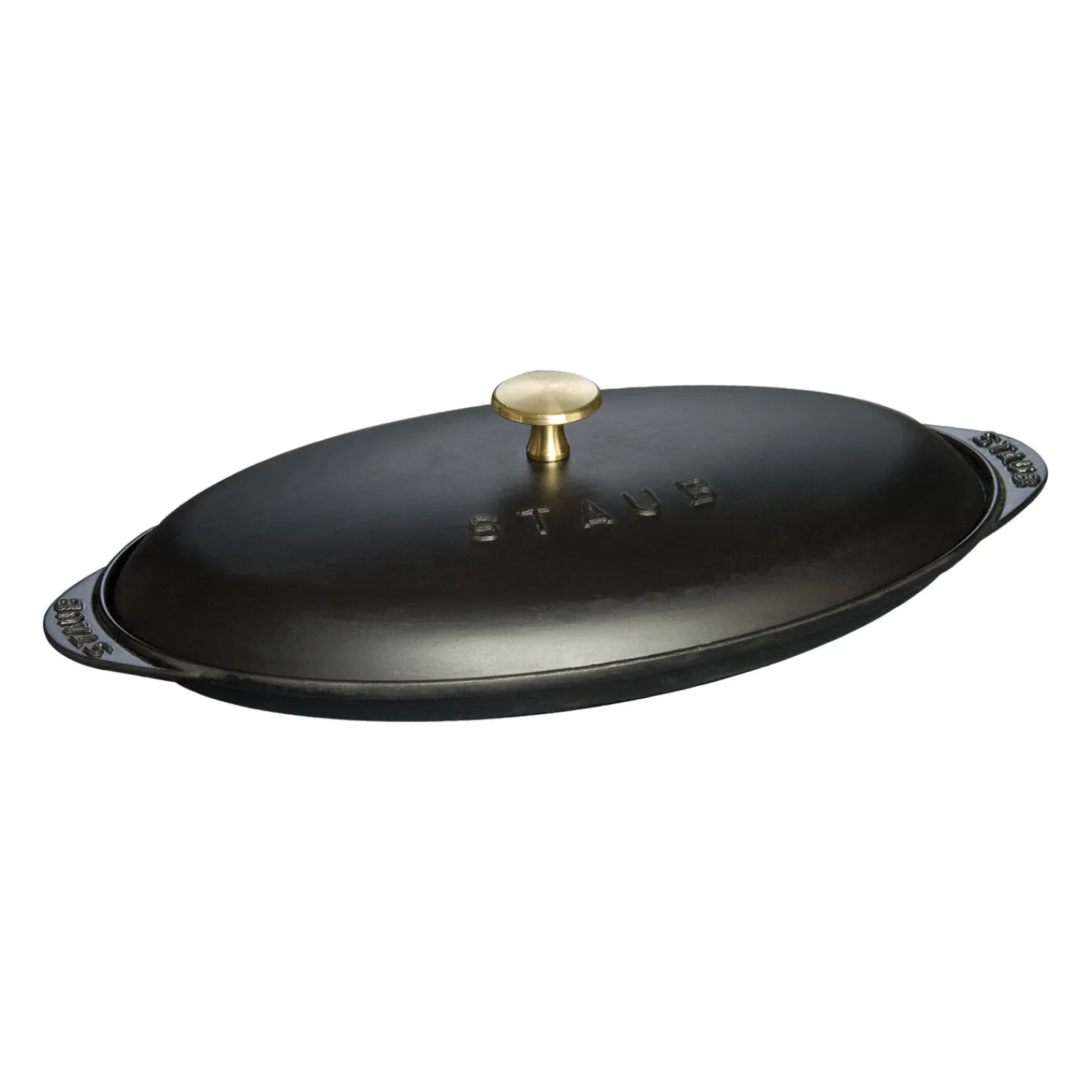 Staub 31 cm, Assiette chaude , Noir mat New
