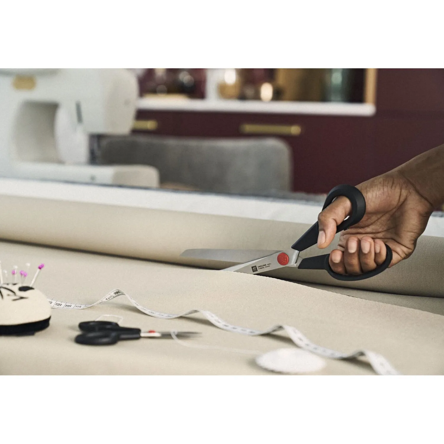 ZWILLING 22 cm, Ciseaux de tailleur, Noir mat Best