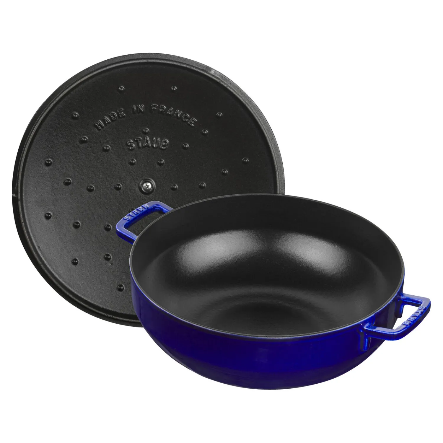 Staub 28 cm, Cocotte du pêcheur, Bleu intense Sale