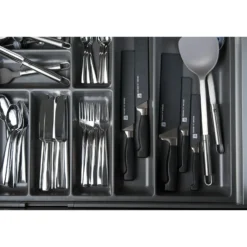 ZWILLING 20 cm, Fourreau, Noir mat Best