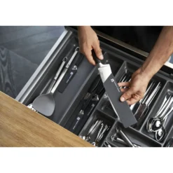 ZWILLING 21 cm, Fourreau, Noir mat Best