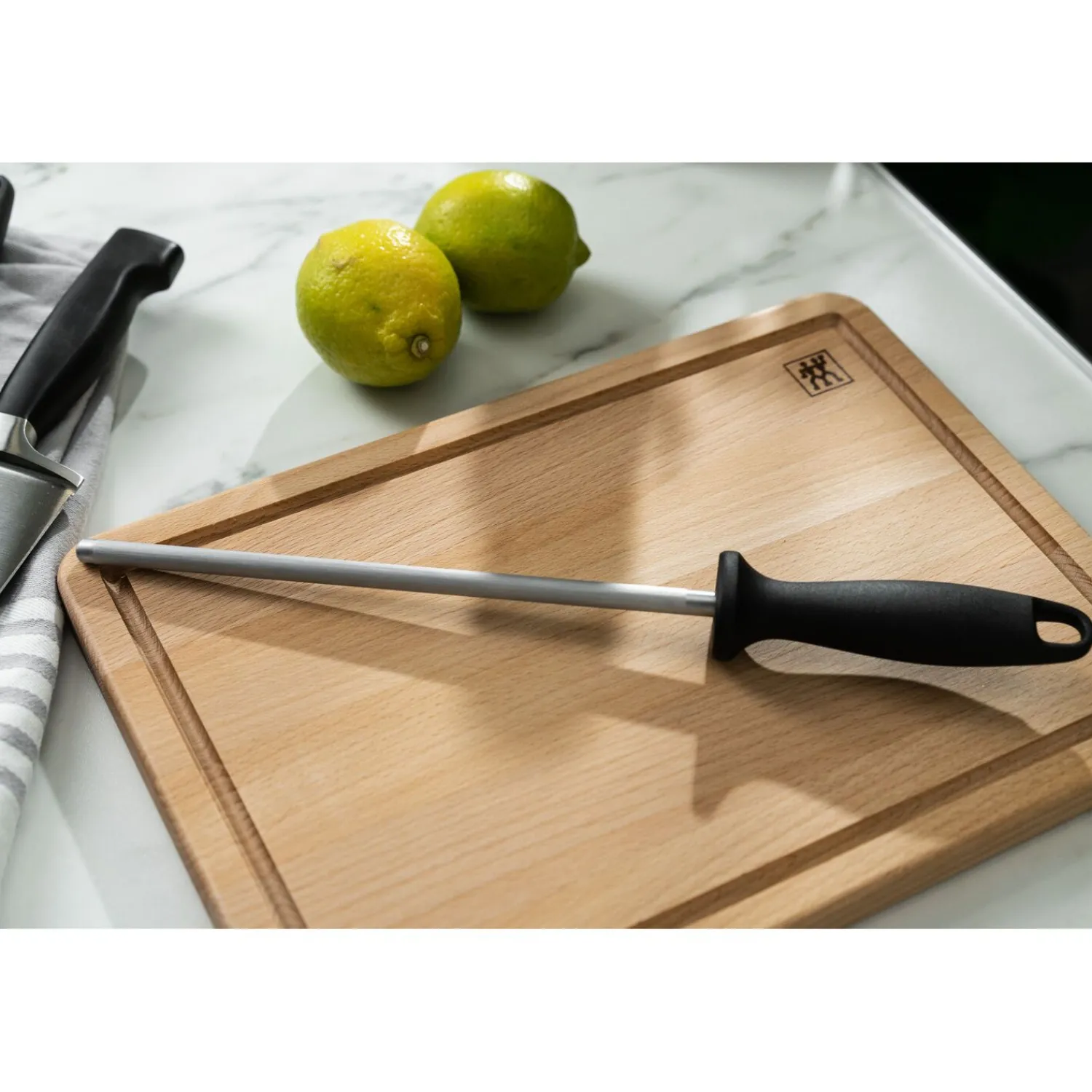 ZWILLING 21 cm, Fusil, Noir mat Best