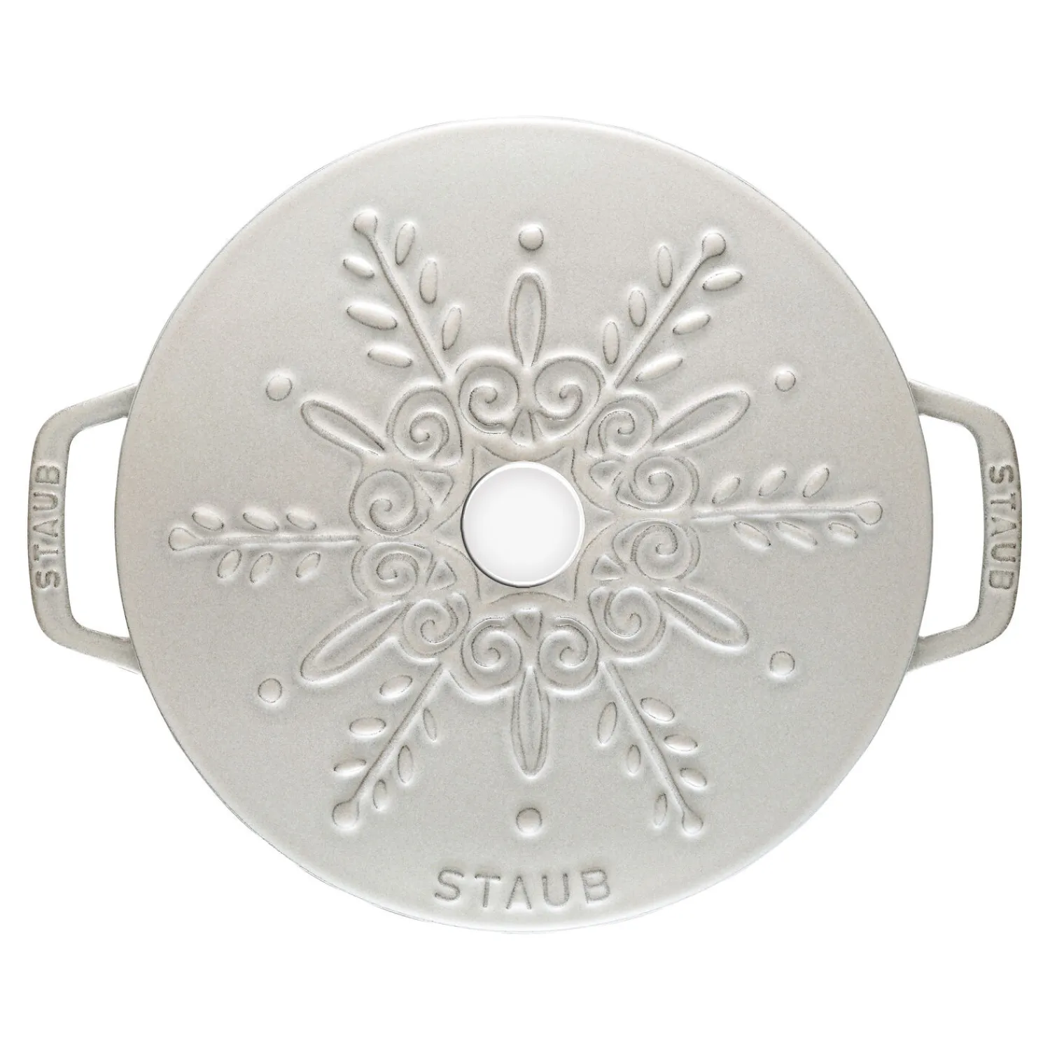 Staub 24 cm, La Marmite flocon, Truffe blanche Outlet