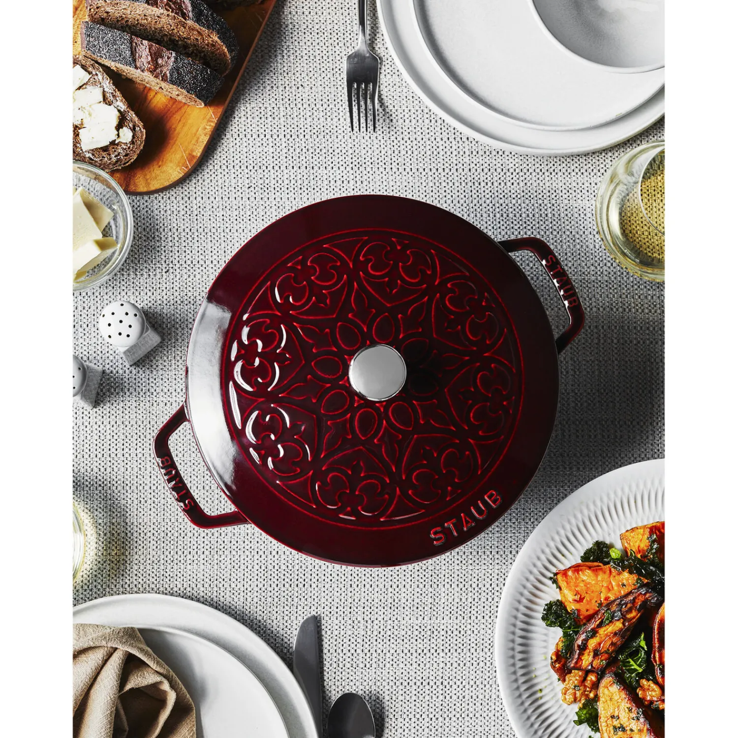 Staub 26 cm, La Marmite lys, Grenadine New