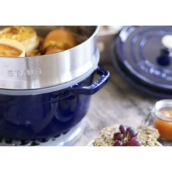 Staub 26 cm, Panier vapeur, Argent Best
