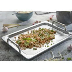 Demeyere 39 cm, Plancha, Argent Best