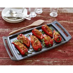 Staub 38 cm, Plancha, Noir brillant Hot