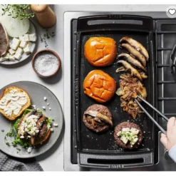 Staub 38 cm, Plancha, Noir brillant Hot