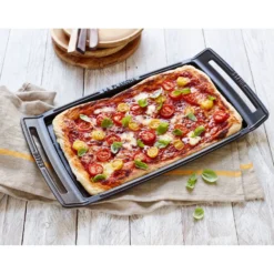 Staub 38 cm, Plancha, Noir brillant Hot
