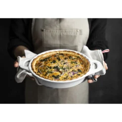 Staub 24 cm, Plat à tarte, Blanc Online