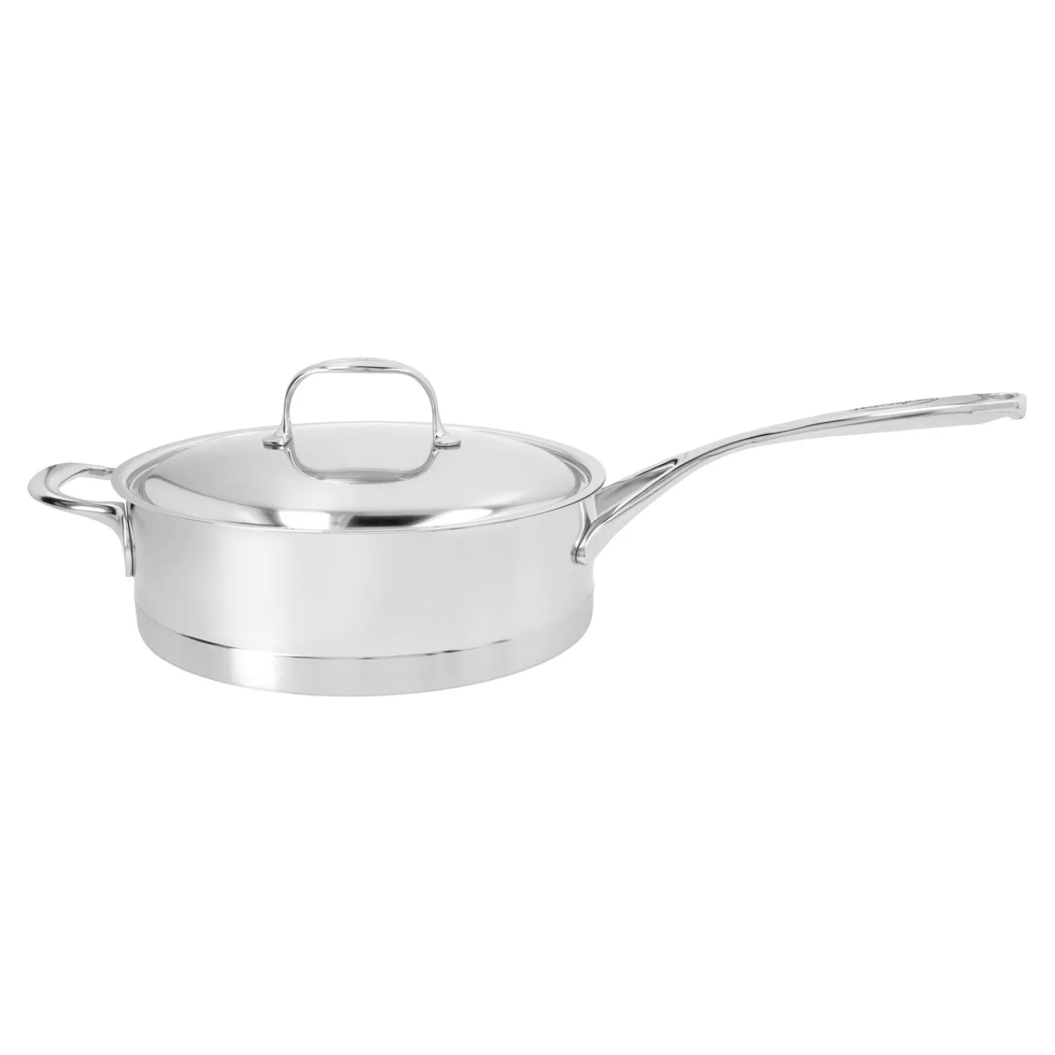 Demeyere 24 cm, Sauteuse avec couvercle, Argent