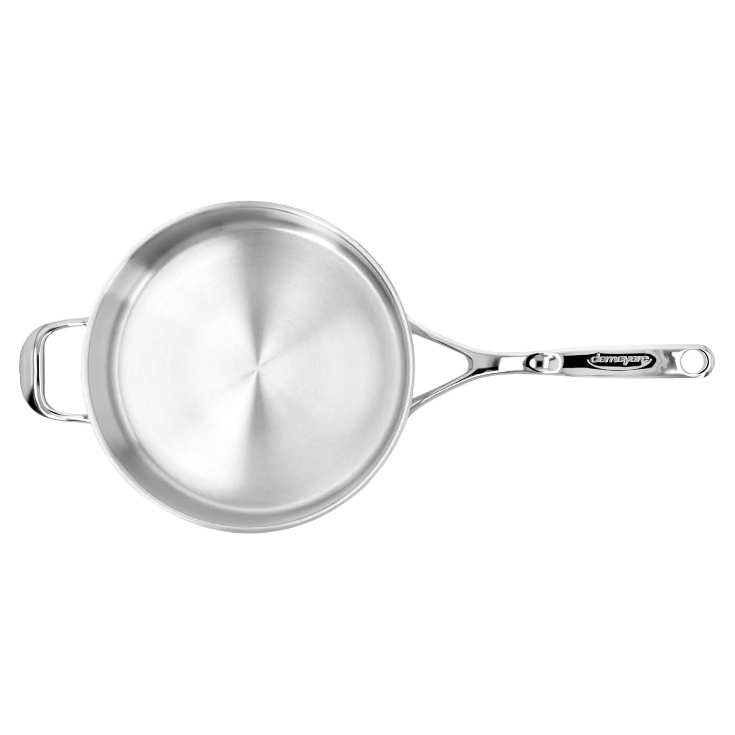 Demeyere 24 cm, Sauteuse avec couvercle, Argent