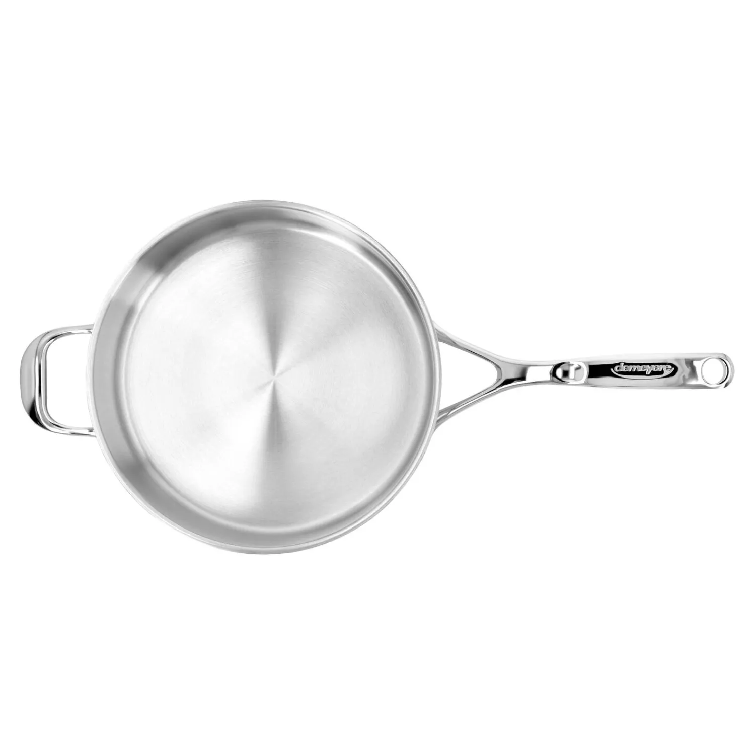 Demeyere 28 cm, Sauteuse avec couvercle, Argent Discount