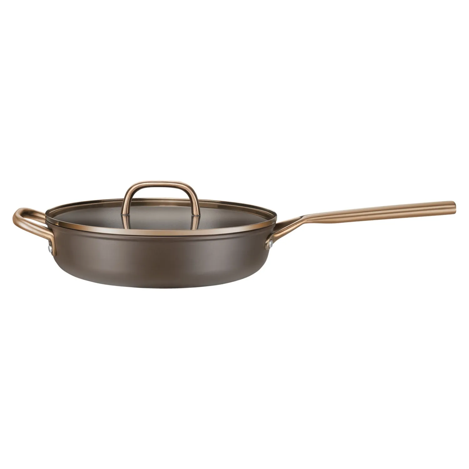 ZWILLING 28 cm, Sauteuse avec couvercle en verre, Brun Outlet