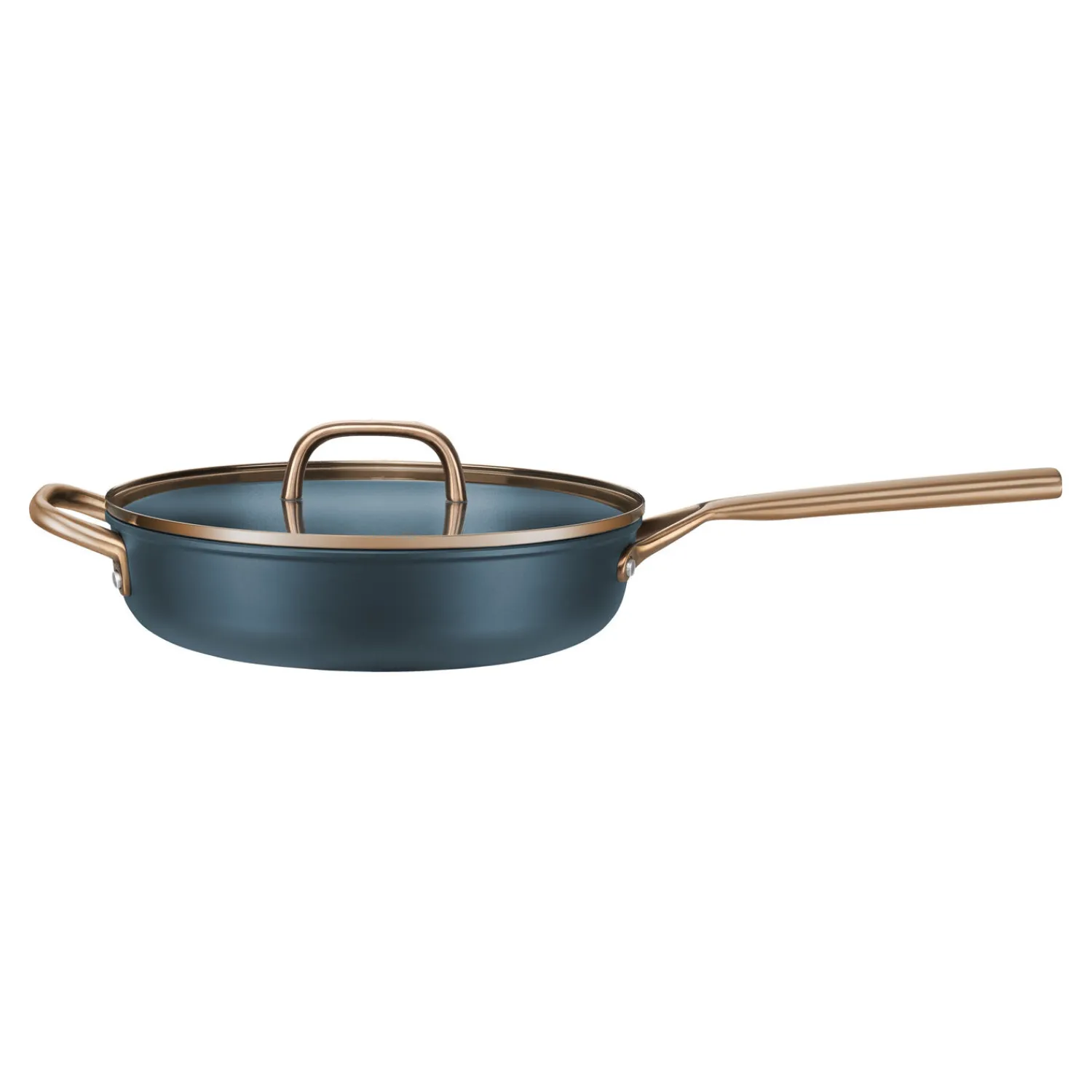 ZWILLING 28 cm, Sauteuse avec couvercle en verre, Bleu Outlet